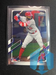 2021 Topps Chrome Jo Adell #142 Rookie Los Angeles Angels